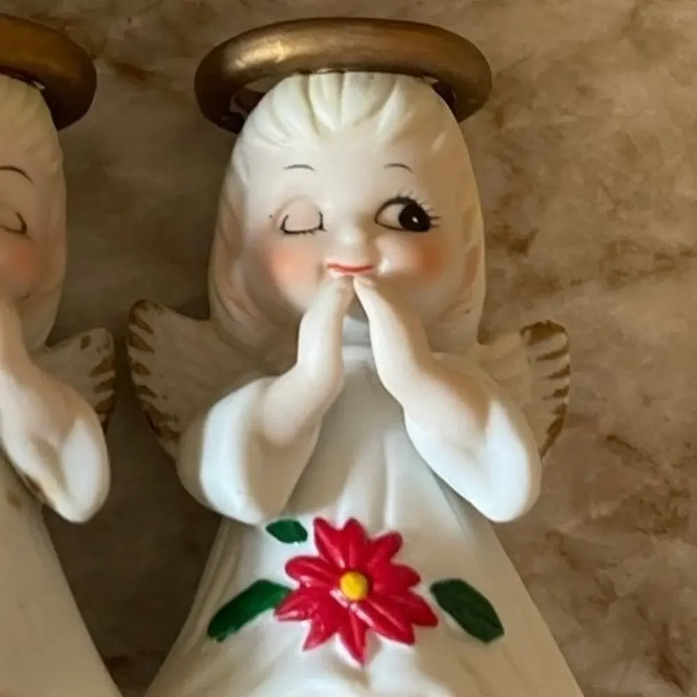 House of Lloyd vintage angel bells set of 3 NEW in box Christmas